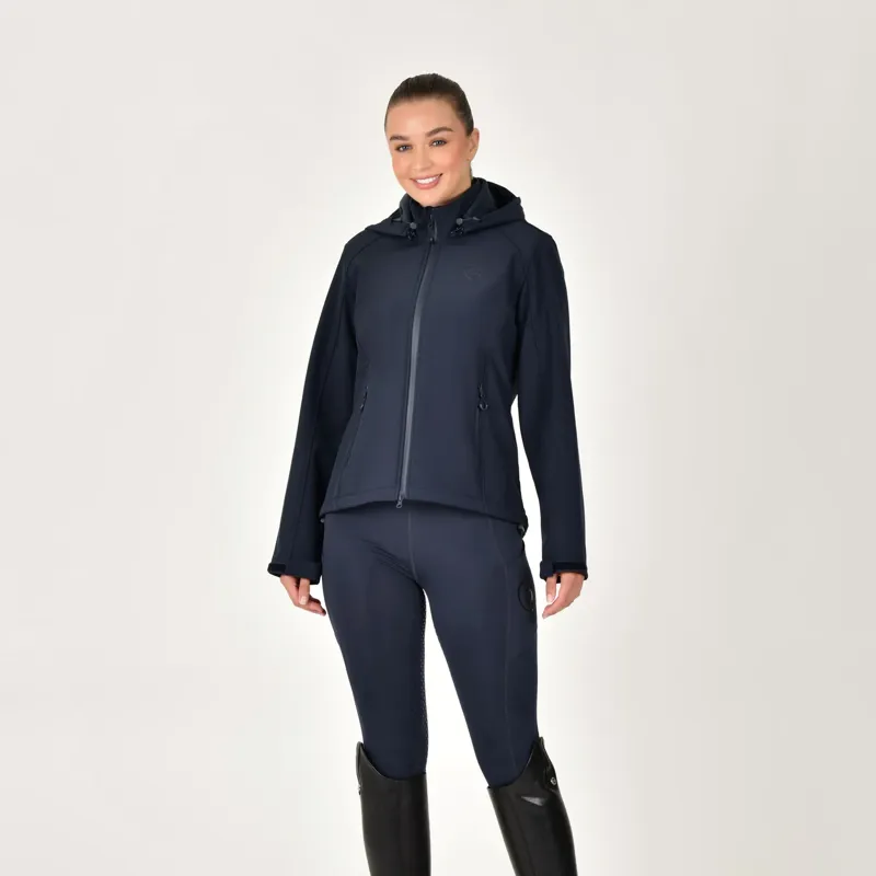 Dublin Bonded Ladies Showerproof Jacket - Navy