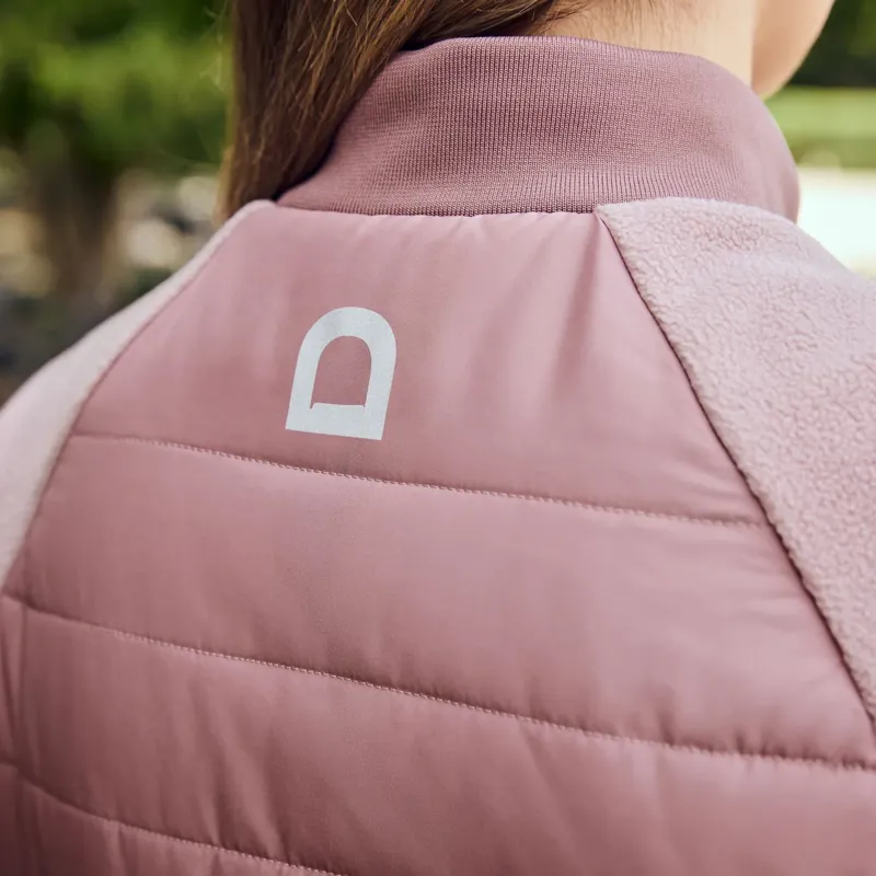 Dublin Insulated Hybrid Ladies Jacket - Dusty Rose-5