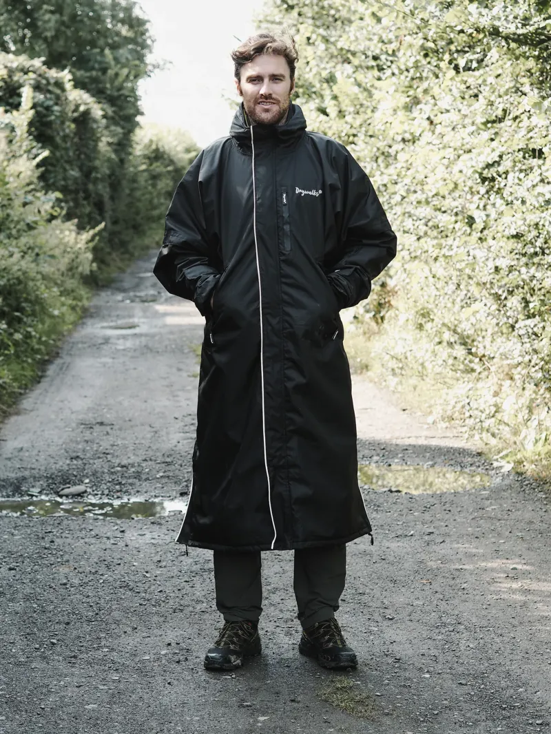 EQUIDRY Drywalks Waterproof All Seasons Coat - Black/Black-5