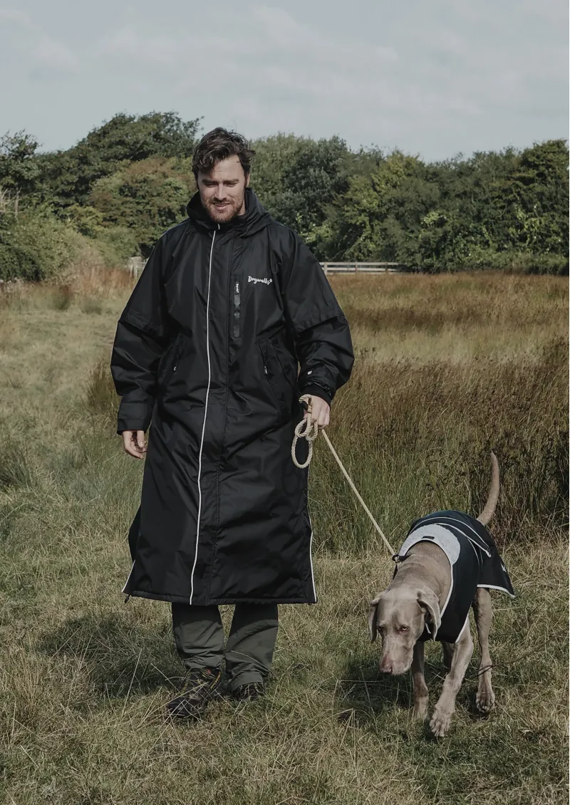 EQUIDRY Drywalks Waterproof All Seasons Coat - Black/Black-6