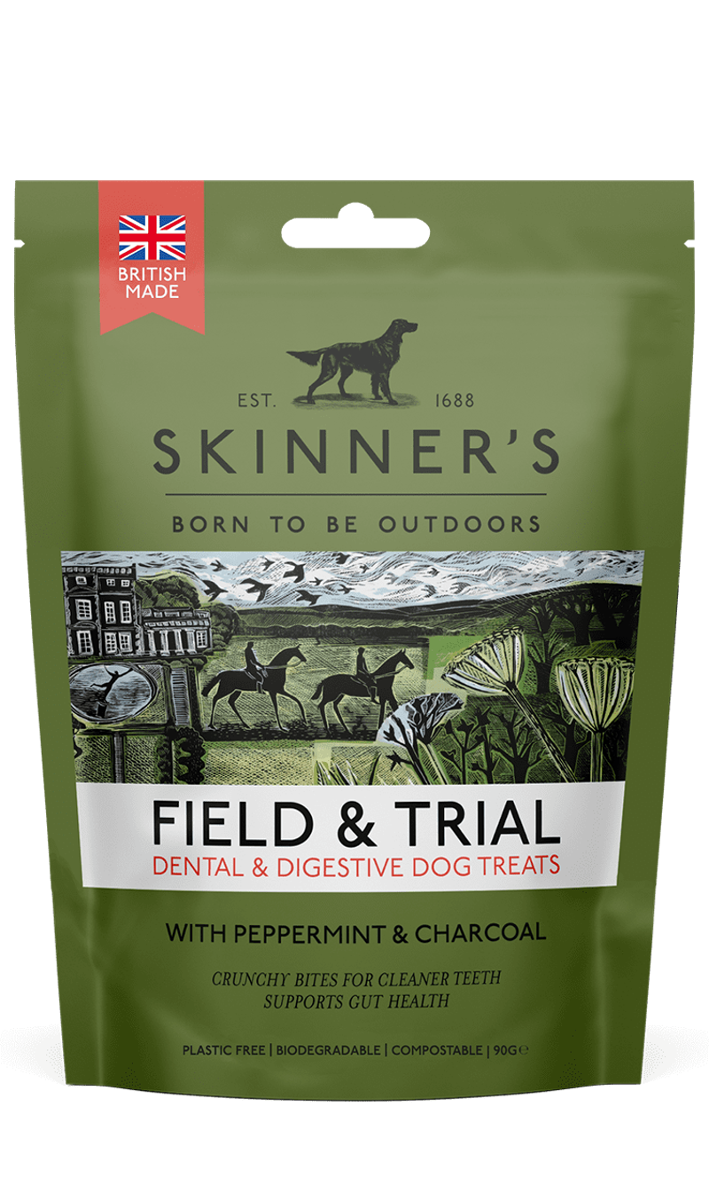 Skinners Field and Trial  Dental and Digestive Dog Treats - 8 x 90g Packs
