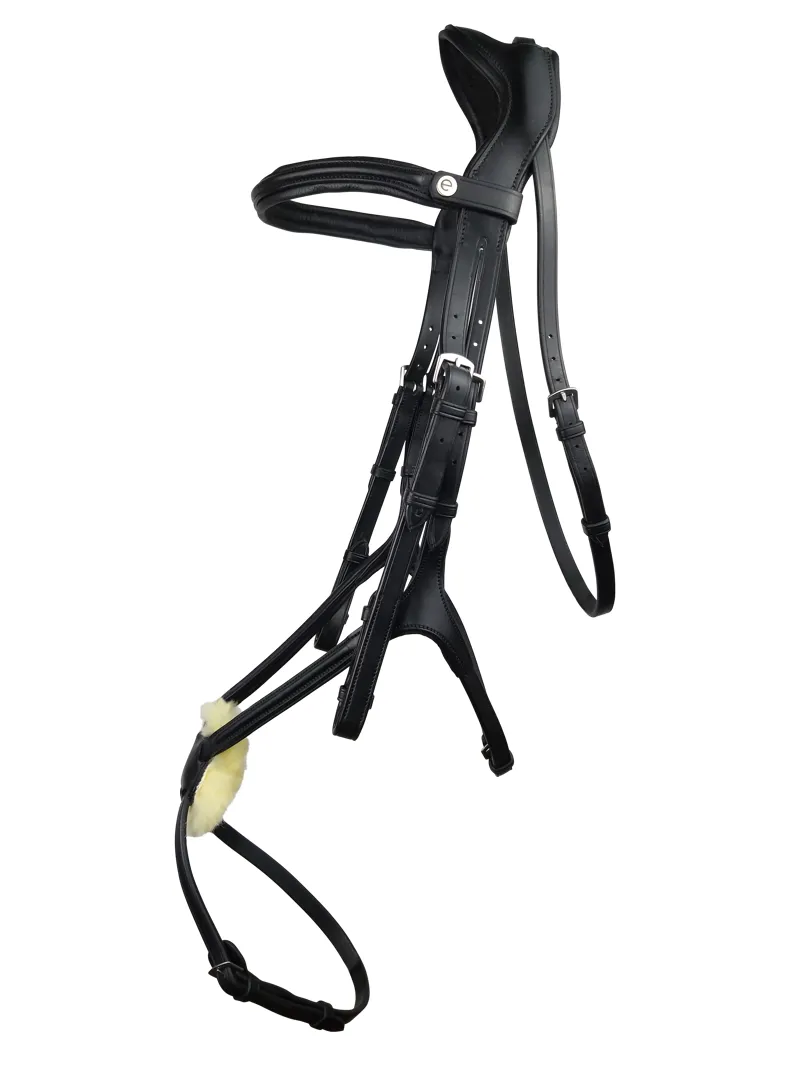 EcoRider Freedom Grackle Bridle - Black