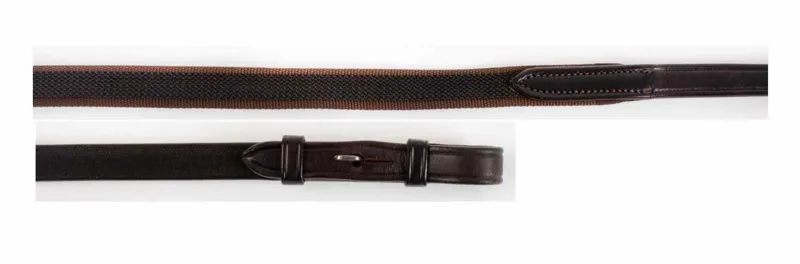EcoRider Supergrip Reins - Brown-1