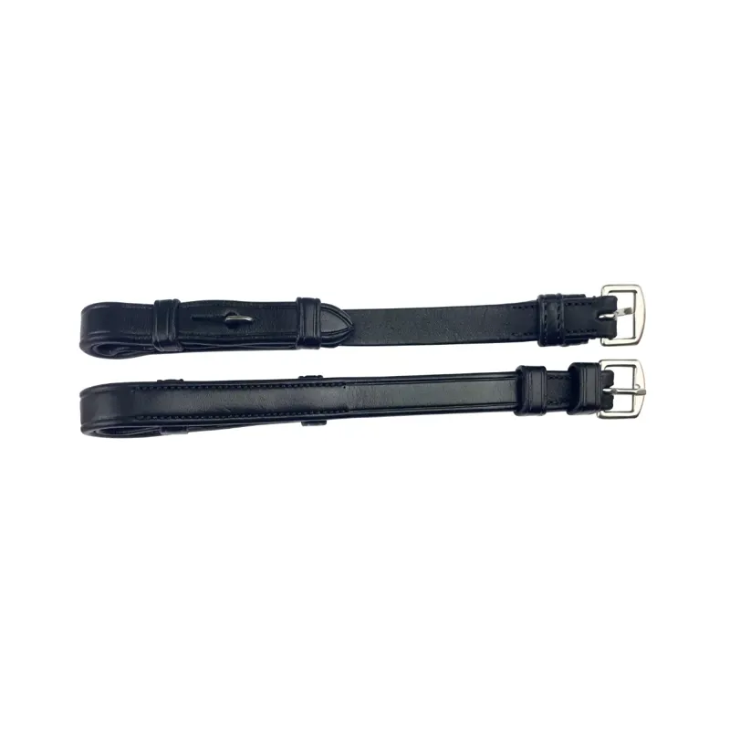 EcoRider Cheekpieces - Black - 1/2