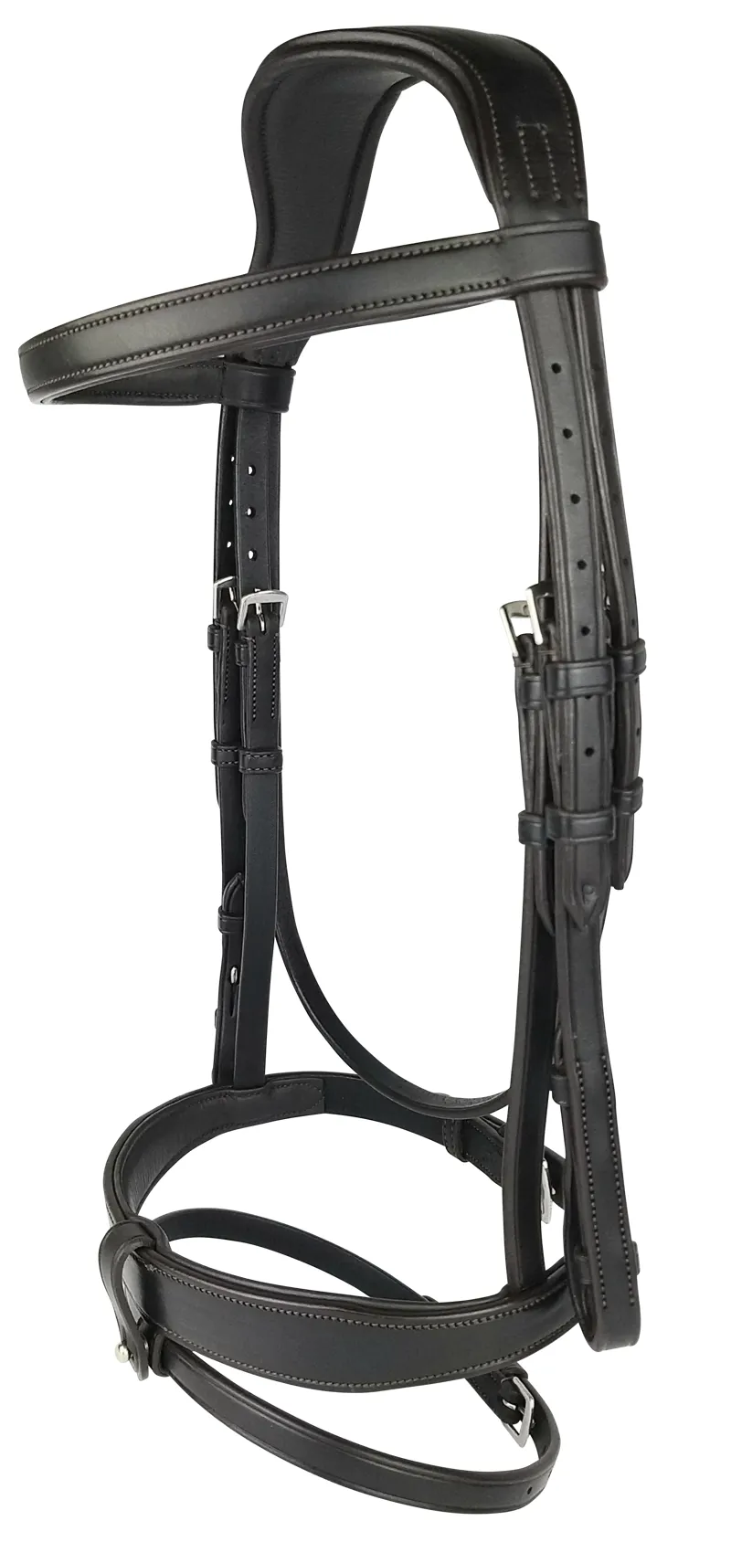 EcoRider Classic Show Comfort Bridle - Black
