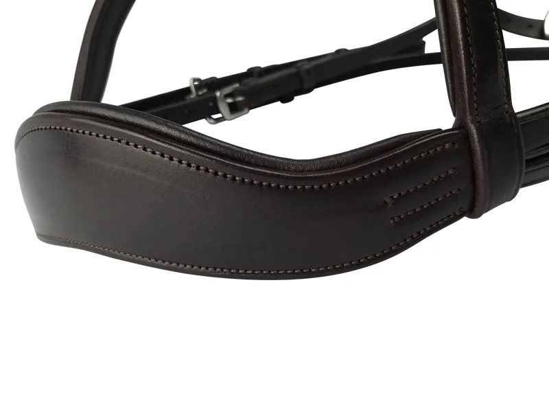 EcoRider Classic Show Comfort Bridle - Black-1