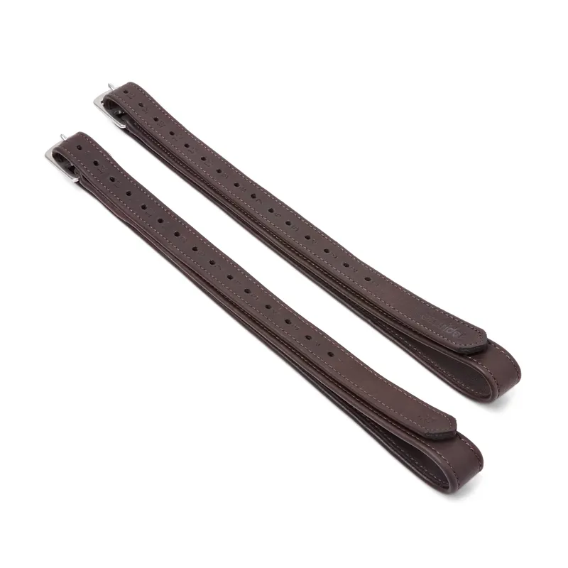 EcoRider Ultra Comfort Soft Stirrup Leathers - Brown