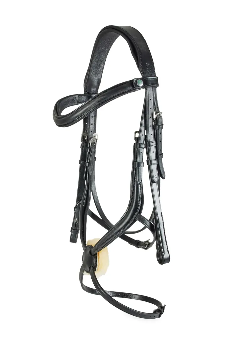 EcoRider SeamFree Grackle Bridle - Black