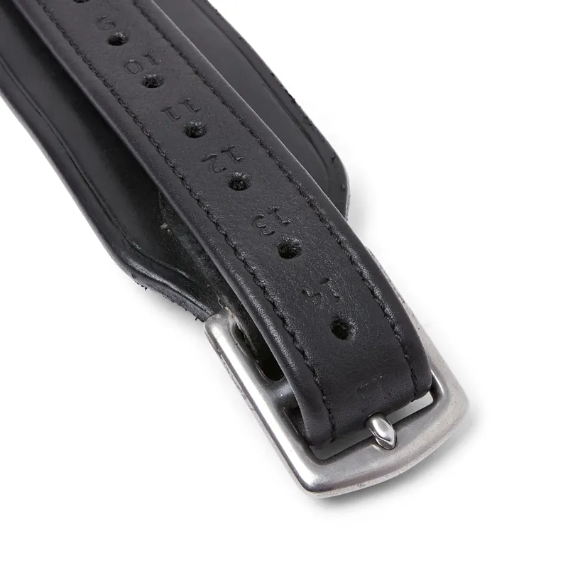 EcoRider Ultra Comfort Balance Stirrup Leathers - Black - GP-1