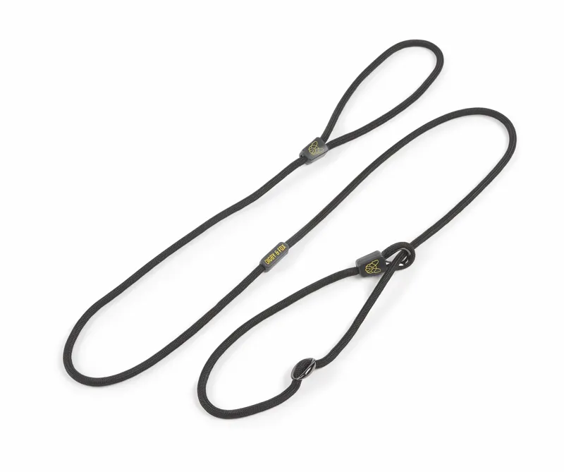 Shires Digby and Fox Pro Slip Dog Lead - Black