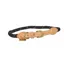 Shires Digby and Fox Reflective Dog Collar - Black