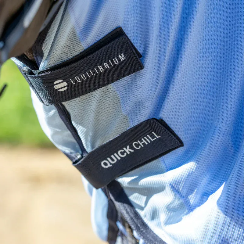 Equilibrium Quick Chill Cool Rug Detachable Neck - Light Blue-3