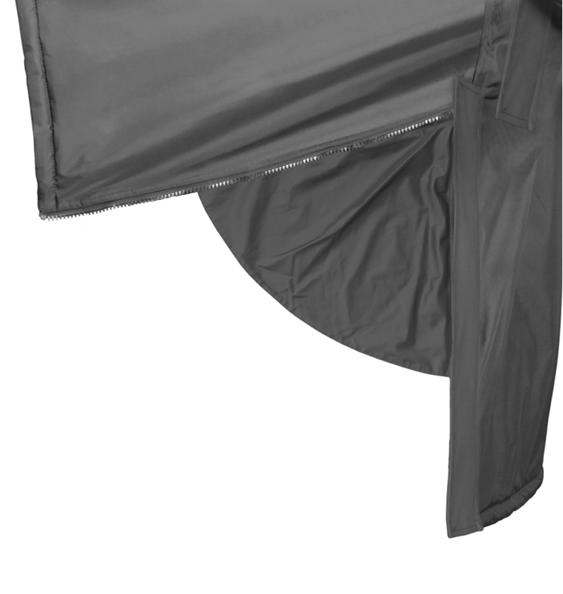 EQUIDRY EQUIMAC Waterproof Jacket with Thin Mesh Lining - Charcoal/ Grey-1