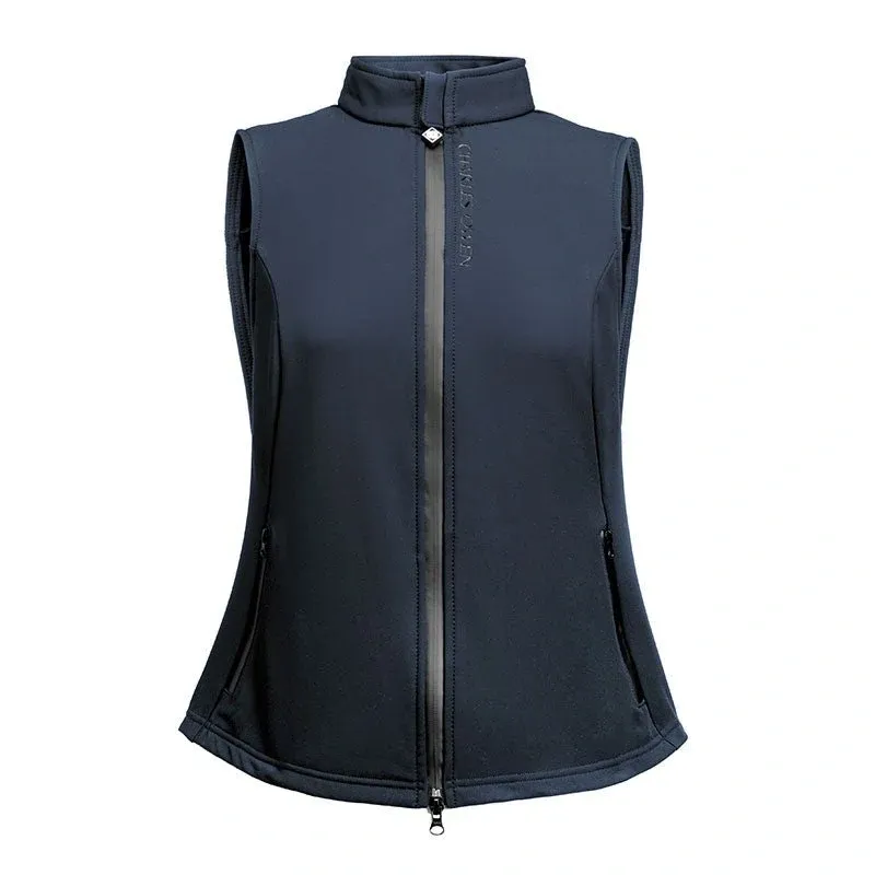Charles Owen Eclipse Back Protector Gilet - Navy-1