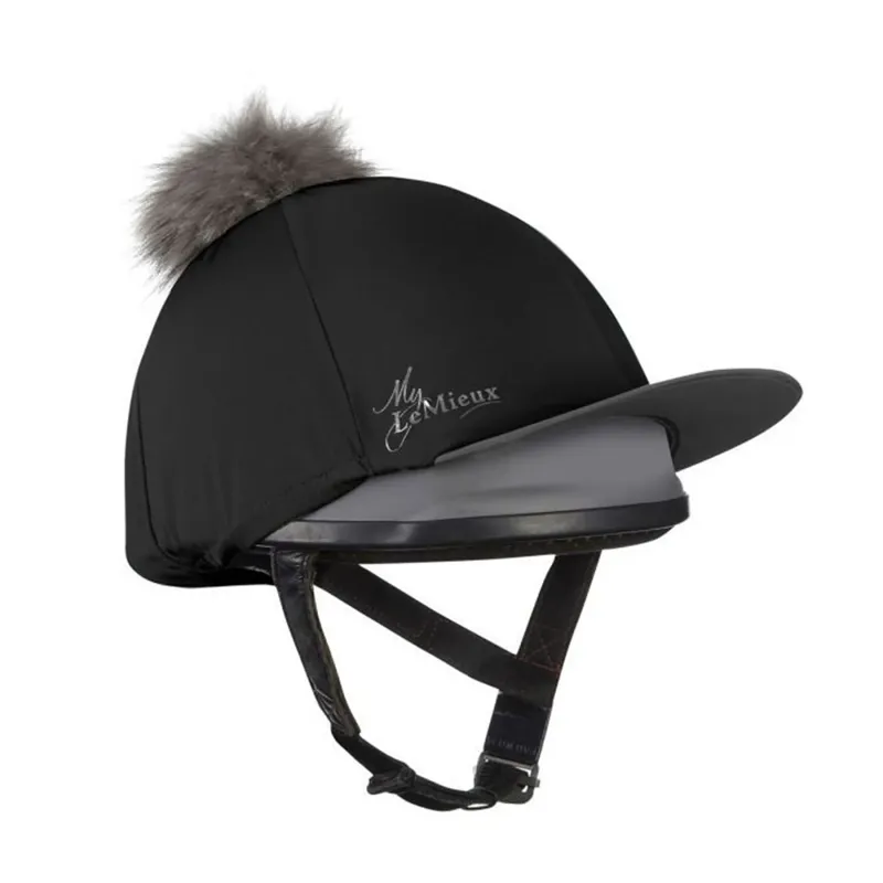 LeMieux Pom Hat Silk - Black 