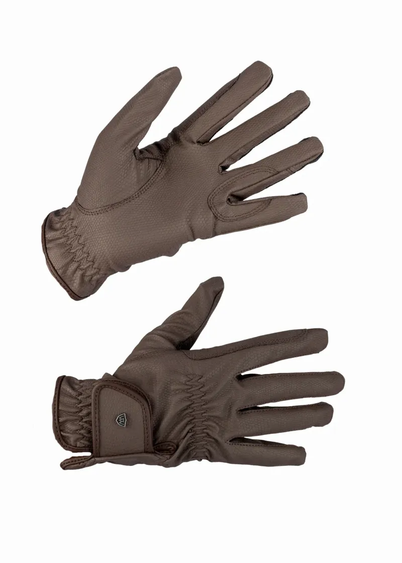 Woof Wear Elite Competition Riding Glove - Chocolate