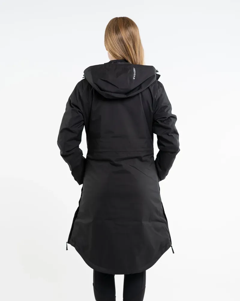 EQUIDRY BRONTE Ladies Fitted Waterproof Jacket - Black-2