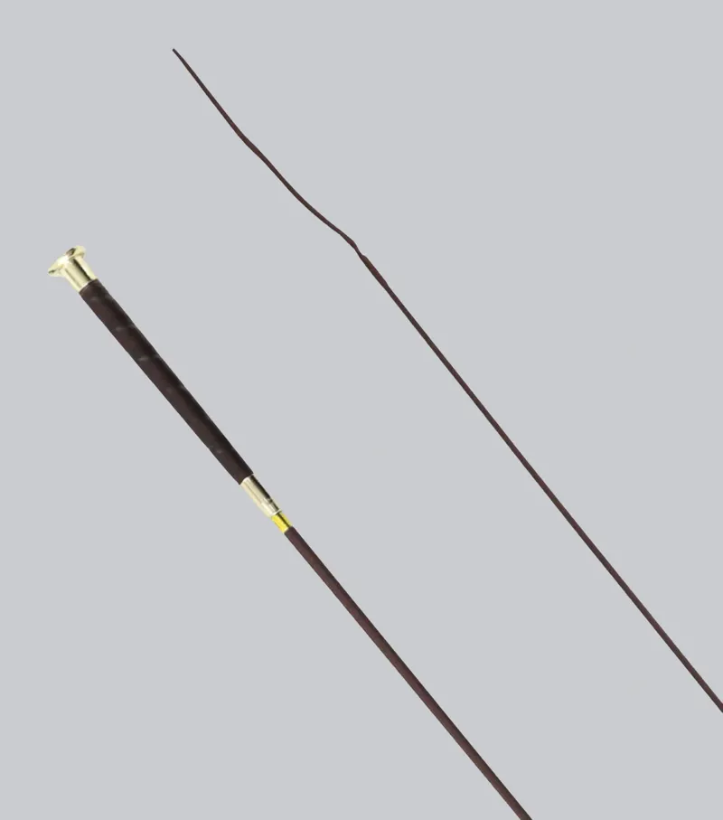 Premier Equine Erula Dressage Whip Brown 120cm - Brown-1