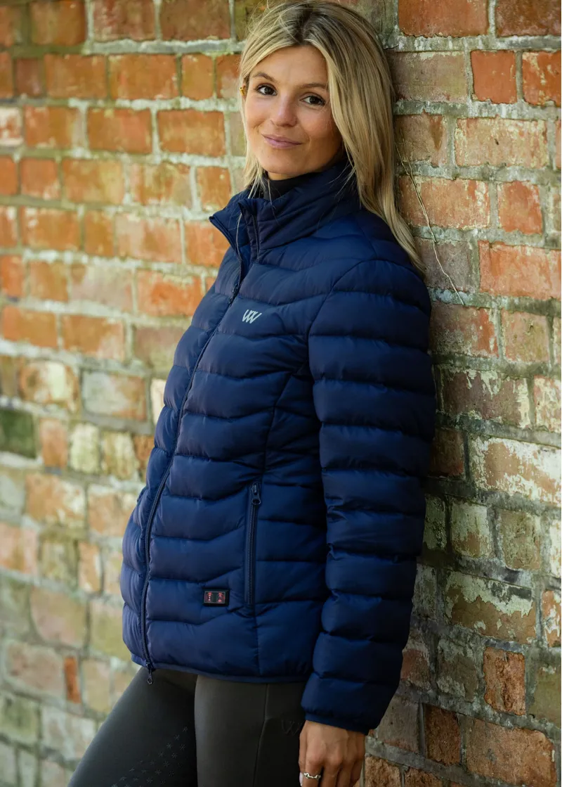 Woof Wear Ladies Heated Jacket - Navy-2