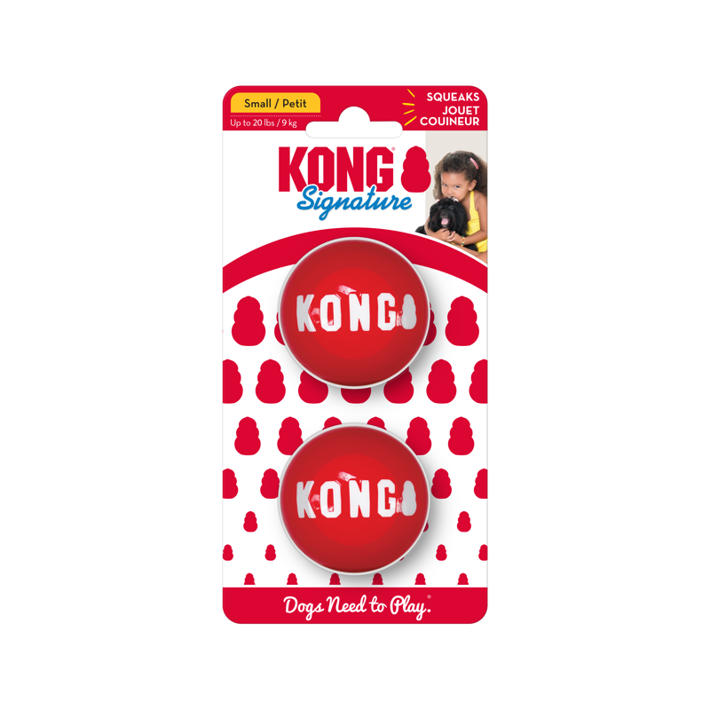 KONG Signature Balls - 2 Pack