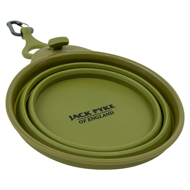Jack Pyke Deluxe Folding Dog Bowl - Green-2