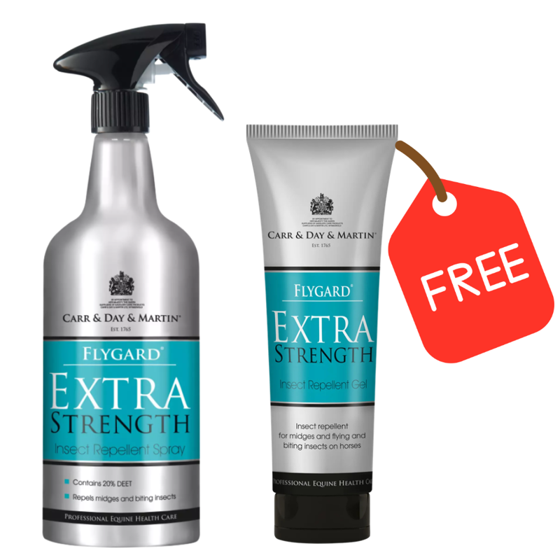 Carr and Day and Martin Flygard Extra Strength 1L Insect Repellent and FREE Flygard Gel