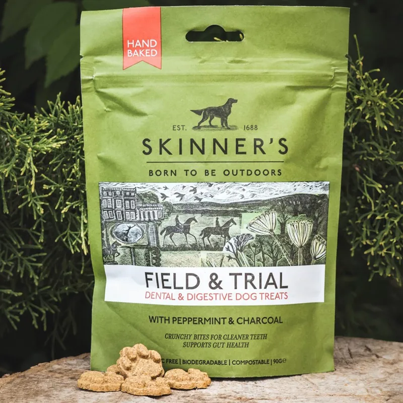 Skinners Field and Trial  Dental and Digestive Dog Treats - 8 x 90g Packs-3