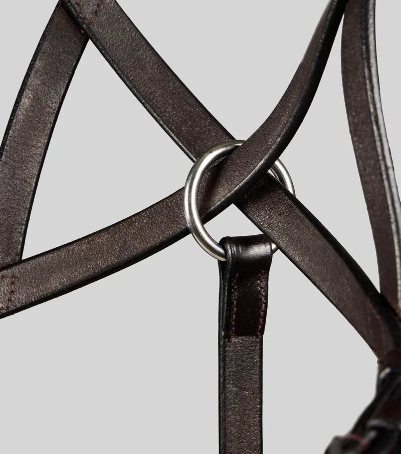 Premier Equine Standard Foal Slip 5/8 inch Headcollar - Dark Havana-2