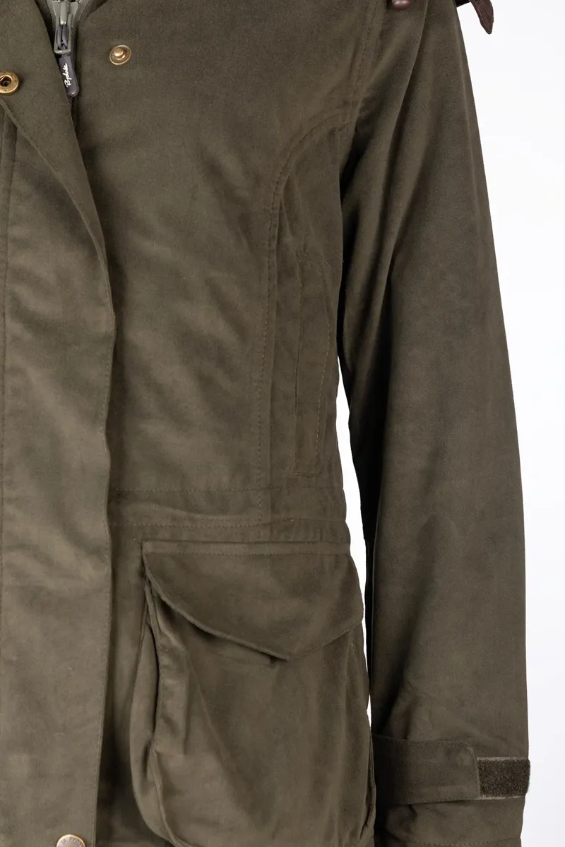 Rydale Ladies Shooting Jacket - Danby II - Dark Olive-3