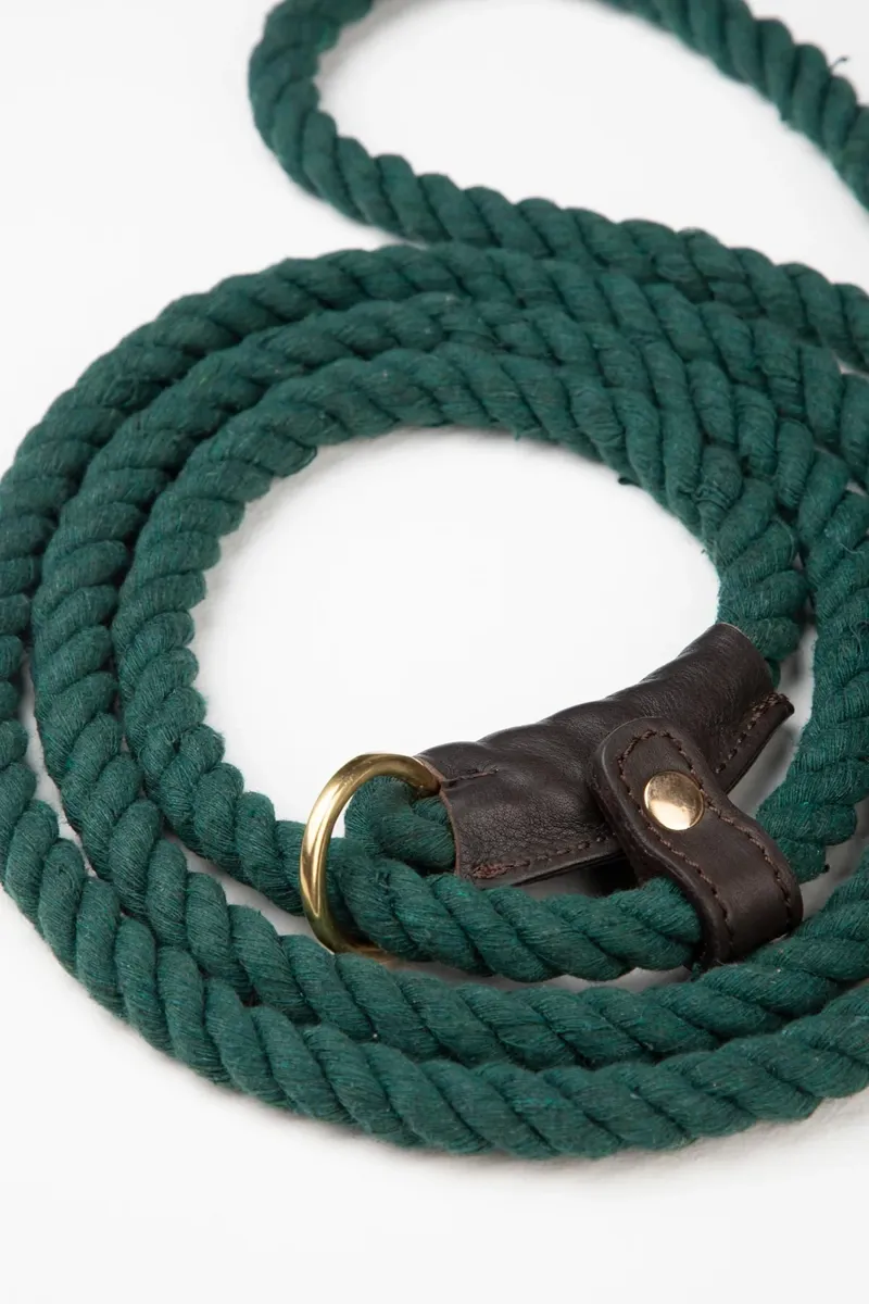 Rydale Rope Yapham Slip Lead - Green-1