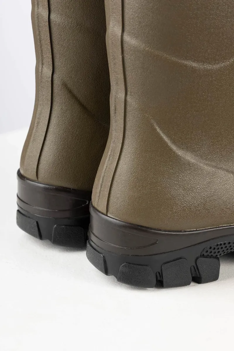 Rydale Lisset Men's Neoprene Lined Wellington Boots - Light Khaki-3