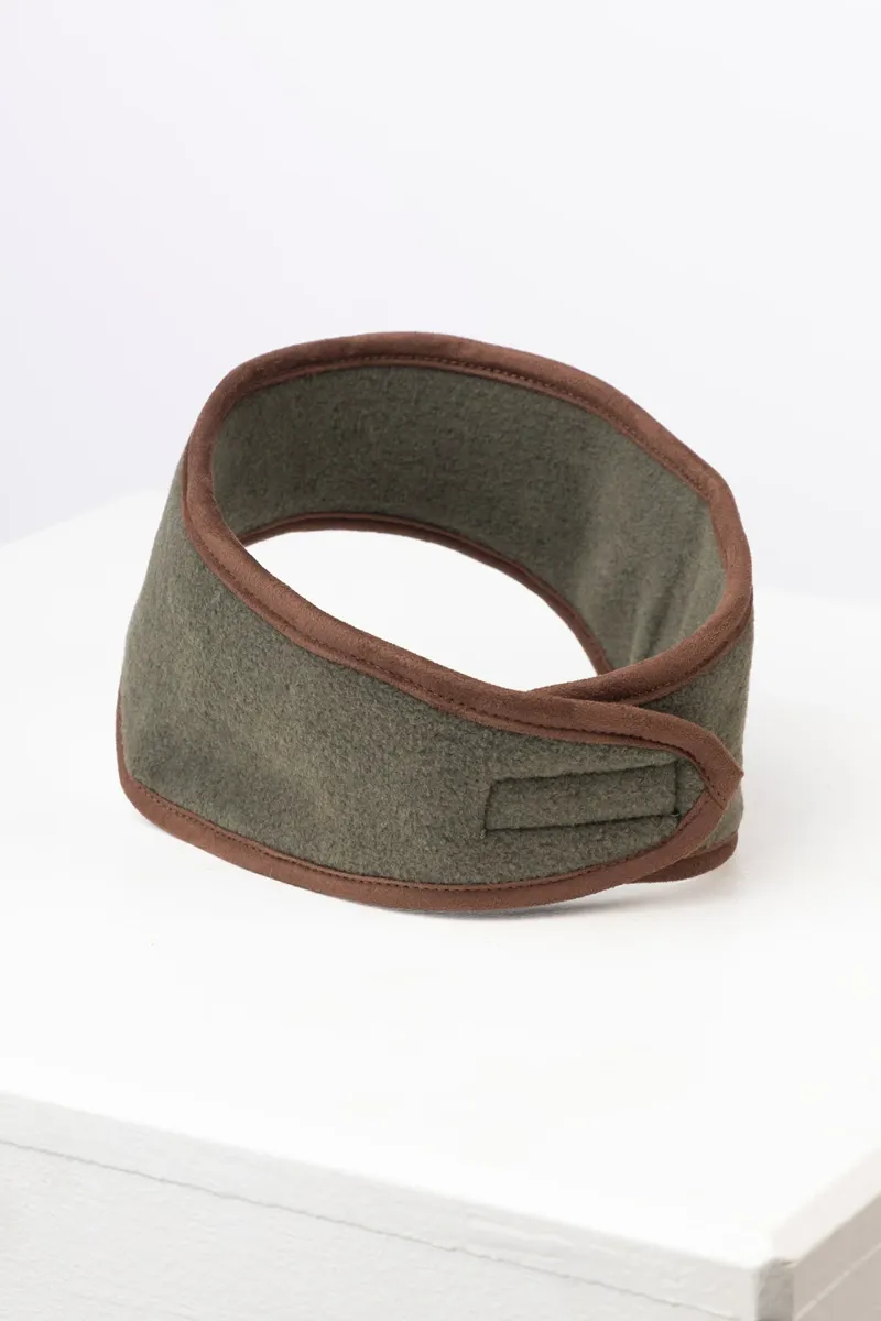 Rydale Ladies Huggate Fleece Headband - Khaki-2