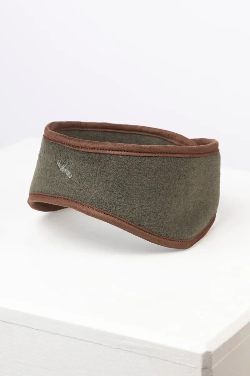 Rydale Ladies Huggate Fleece Headband - Khaki