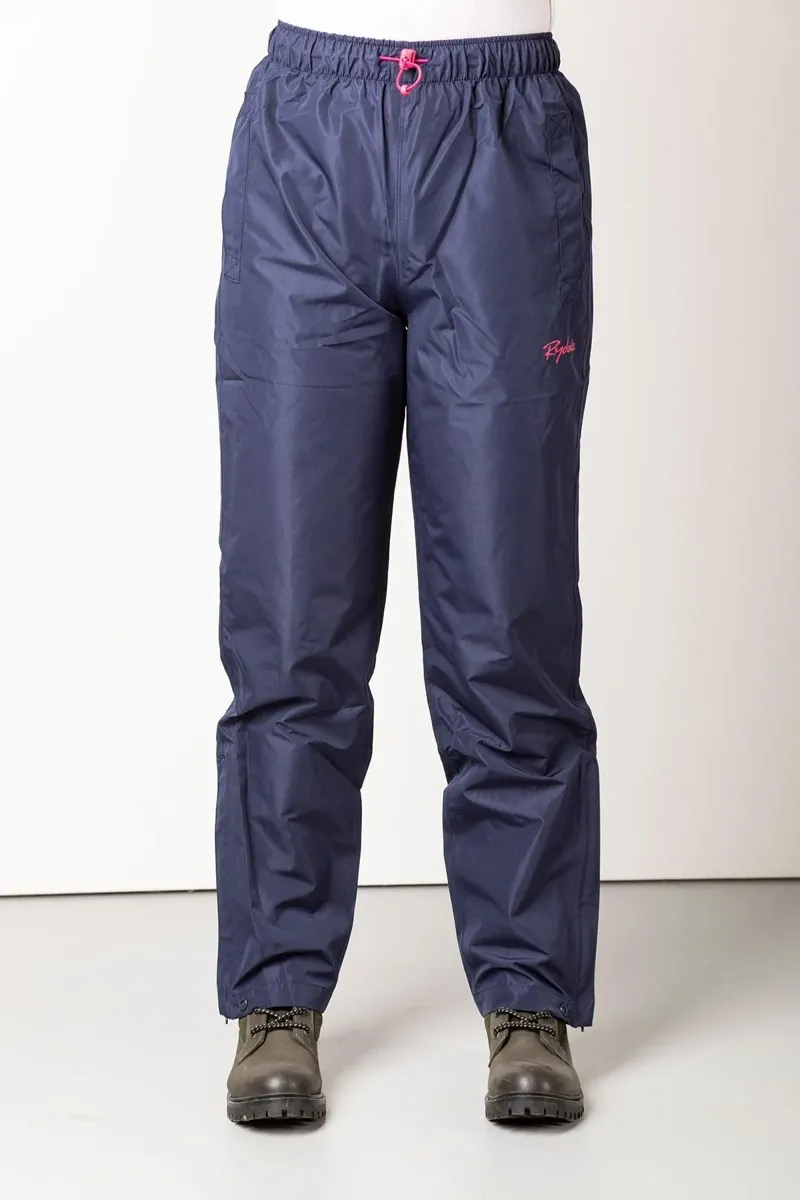 Rydale Ladies Waterproof Overtrousers - Navy