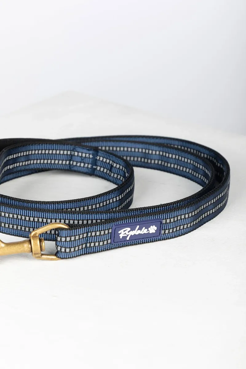 Rydale Reflective Yapham Dog Lead - Navy-3