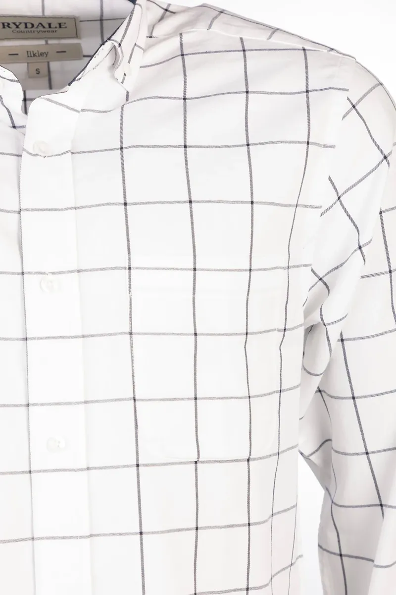 Rydale Men's Button Down Country Shirt - Ilkley Dark Navy-2