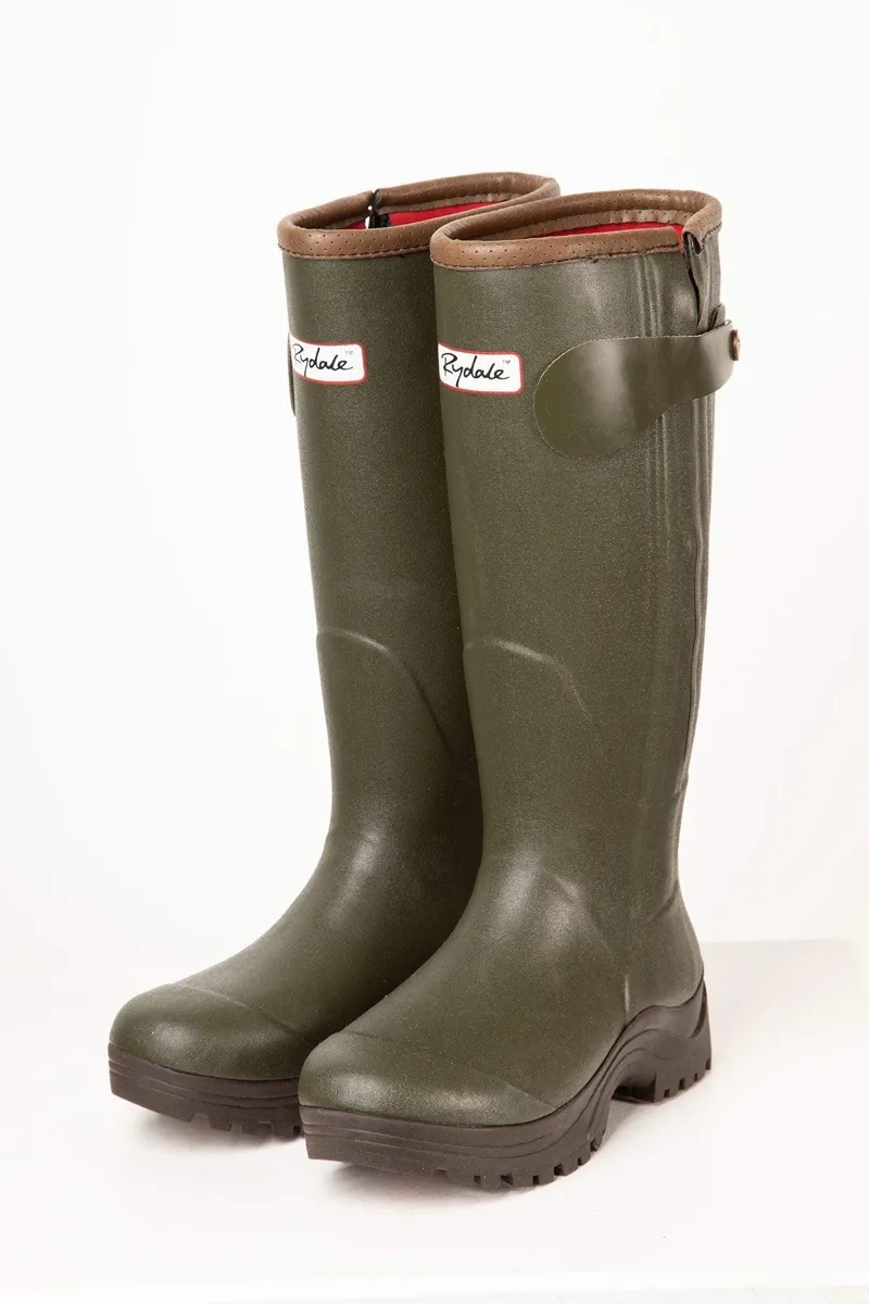 Rydale Ladies Lady Gransmoor II Zip Wellington - Olive