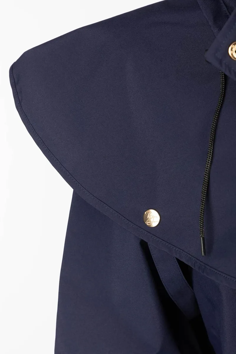 Rydale Ladies Bramham Full Length Coat - Dark Navy-5