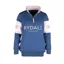 Rydale Ladies Byland Snaffle Sweatshirt - Mid Blue/Pale Pink