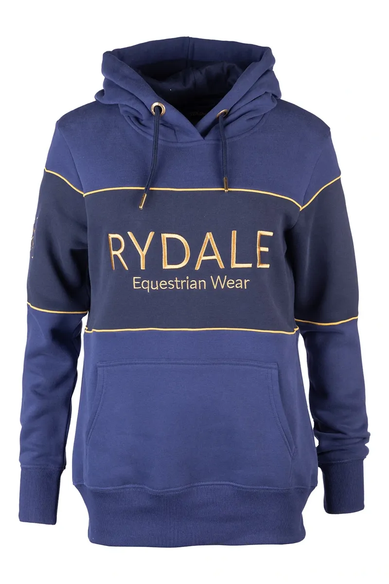Rydale Ladies Snaffle Hoody - Byland - Denim/Navy