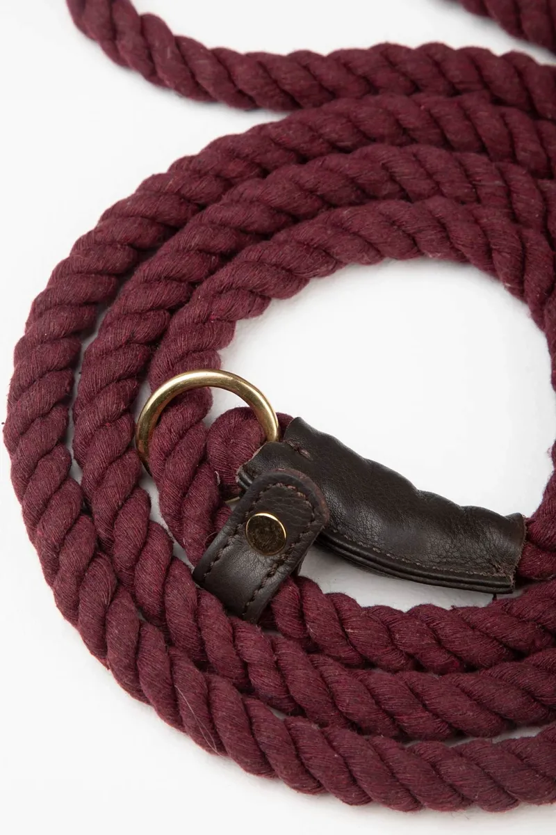 Rydale Rope Yapham Slip Lead - Berry-1