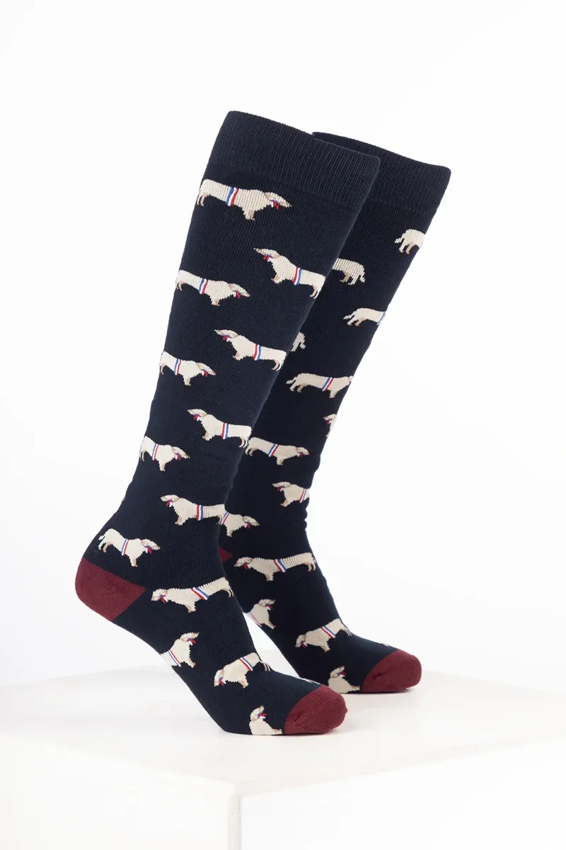 Rydale Men's Farm Welly Socks Pack of 10 - Champion Bull Navy
