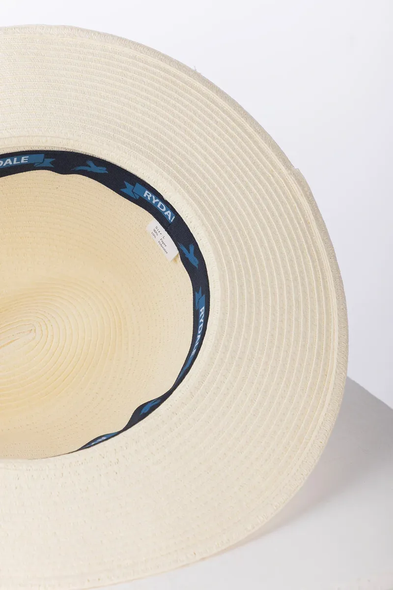 Rydale Malton Men's Panama Hat - Navy/Blue-2