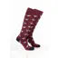 Rydale Men's Bird Welly Socks Pack of 10 - Duck Wine