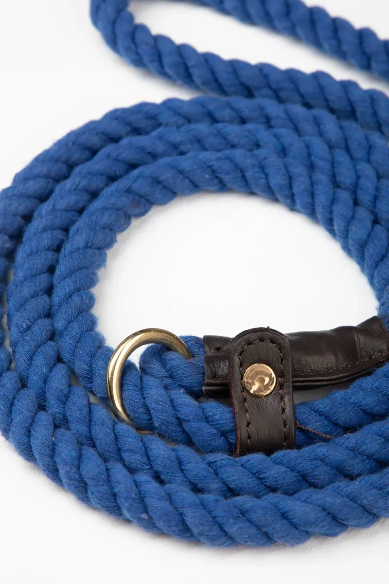 Rydale Rope Yapham Slip Lead - Blue-1