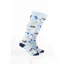 Rydale Kids Animal Welly Socks Pack of 10 - Pony and Rosette Soft Blue