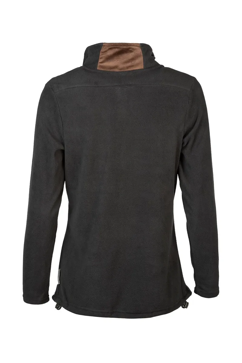 Rydale Ladies Kelk Overhead Pheasant Fleece - Storm-1