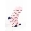 Rydale Women's Bamboo Rich Dog Ankle Socks Pack of 10 - Dachshund Soft Pink