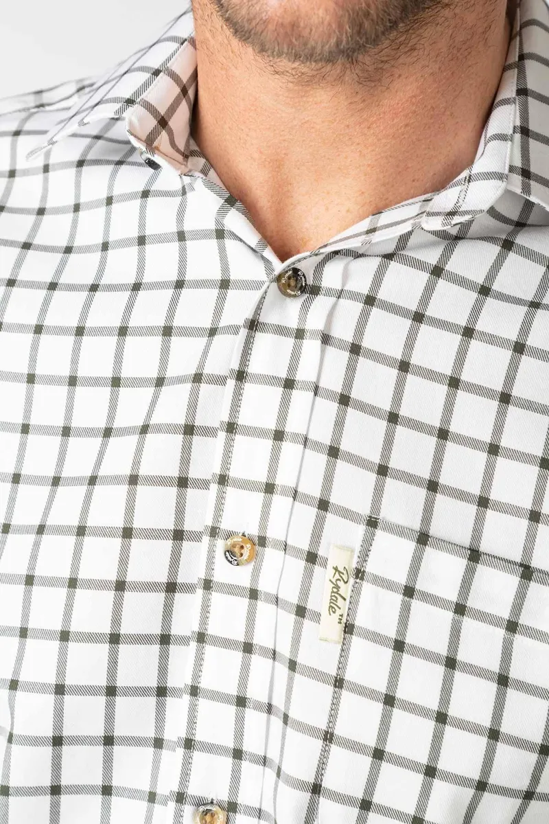 Rydale Men's Ebberston Country Checked Shirt - Ebberston Olive-5