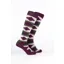 Rydale Womens Bamboo Rich Polo Belt Riding Socks Pack of Ten - Polo Dark Olive/Soft Pink/Dark Berry